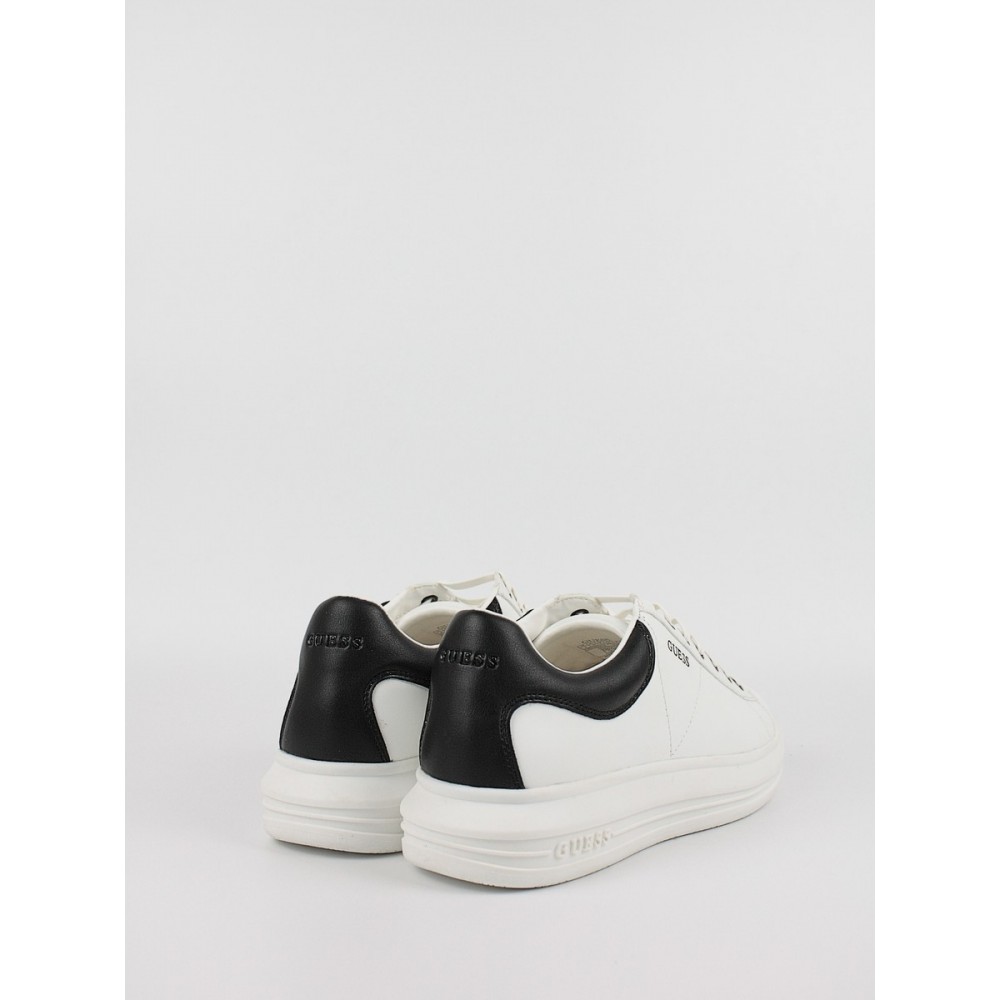 Men's Sneaker Guess Vibo FM5VIBELE12WHBLK White Men's Sneaker Guess Vibo FM5VIBELE12WHBLK White