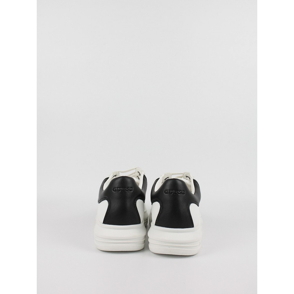 Men's Sneaker Guess Vibo FM5VIBELE12WHBLK White Men's Sneaker Guess Vibo FM5VIBELE12WHBLK White