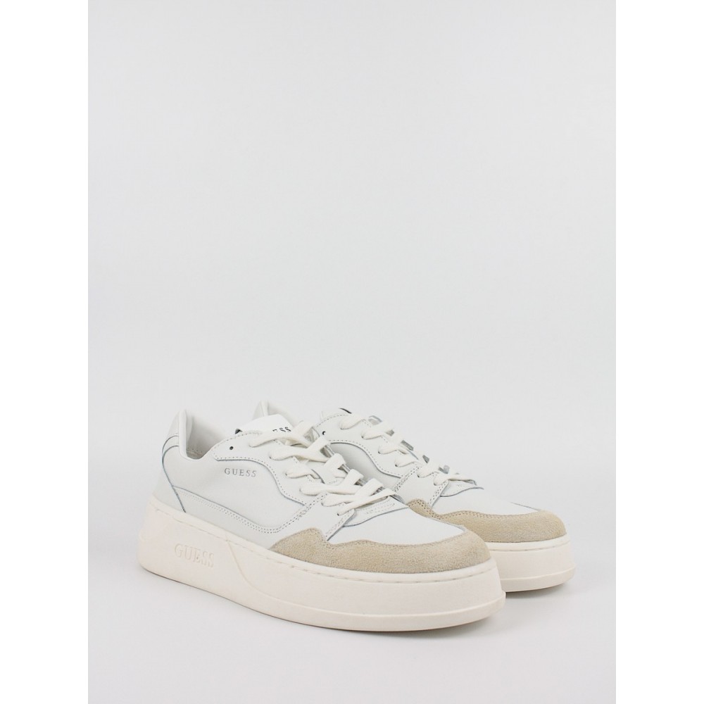 Ανδρικό Sneaker Guess Ciano FM5CIALEA12WHITE Ασπρο Ανδρικό Sneaker Guess Ciano FM5CIALEA12WHITE Ασπρο