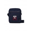 Men Backpack Monogram Tommy Hilfiger Th Twilight Mini Reporter AM0AM10554-DW6 Blue