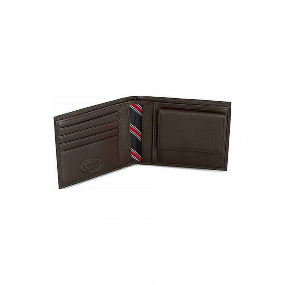 Ανδρικό Πορτοφόλι Tommy Hilfiger Eton Cc And Coin Pocket AM0AM00651-041 Καφέ