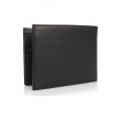 Men Wallet Tommy Hilfiger Eton Cc Flap And Coin Pocket AM0AM00652-002 Black