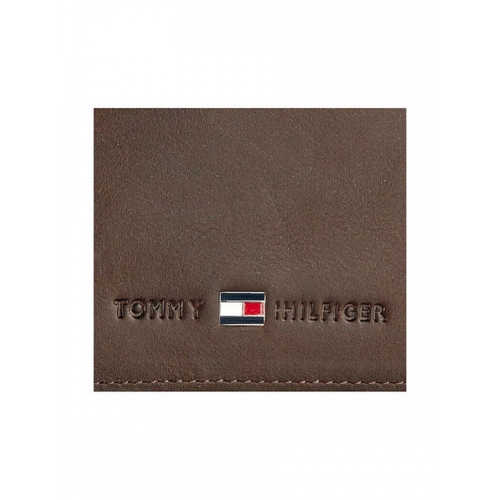 Men Wallet Tommy Hilfiger Johnson Cc And Coin Pocket AM0AM00659-041 Brown