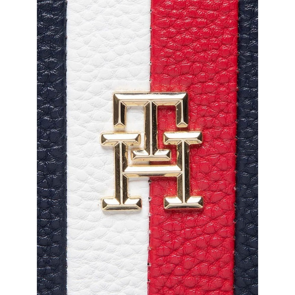 Γυναικεία Backpack Tommy Hilfiger Th Emblem Backpack Corp AW0AW14216-DW6 Μπλε