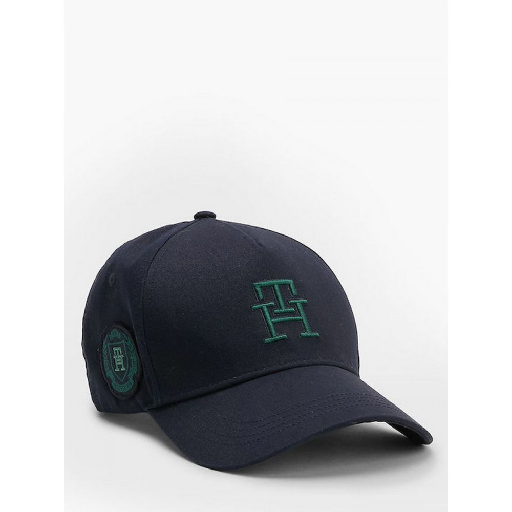 Hat Tommy Hilfiger Th New Prep Mono Cap AM0AM10542-DW6 Blue