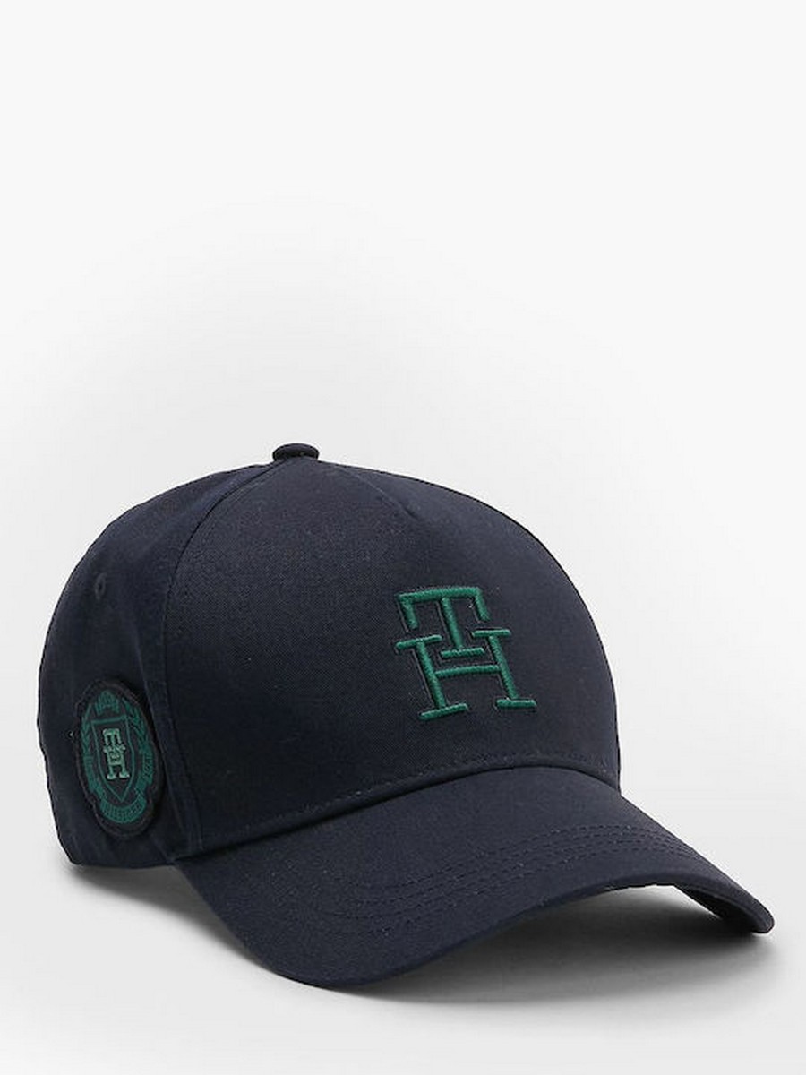 Καπέλο Tommy Hilfiger Th New Prep Mono Cap AM0AM10542-DW6 Μπλε