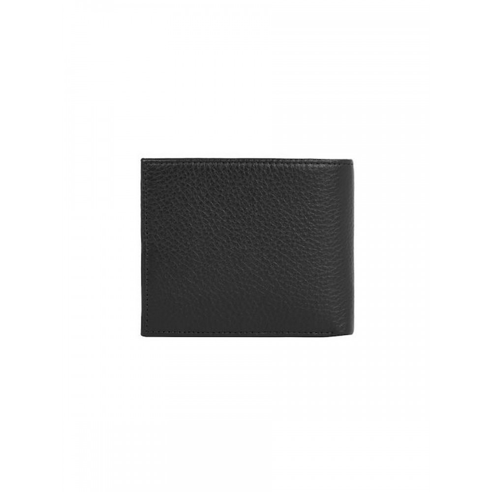 Men Wallet Tommy Hilfiger Th Central Cc Flap and Coin AM0AM10612-BDS Black