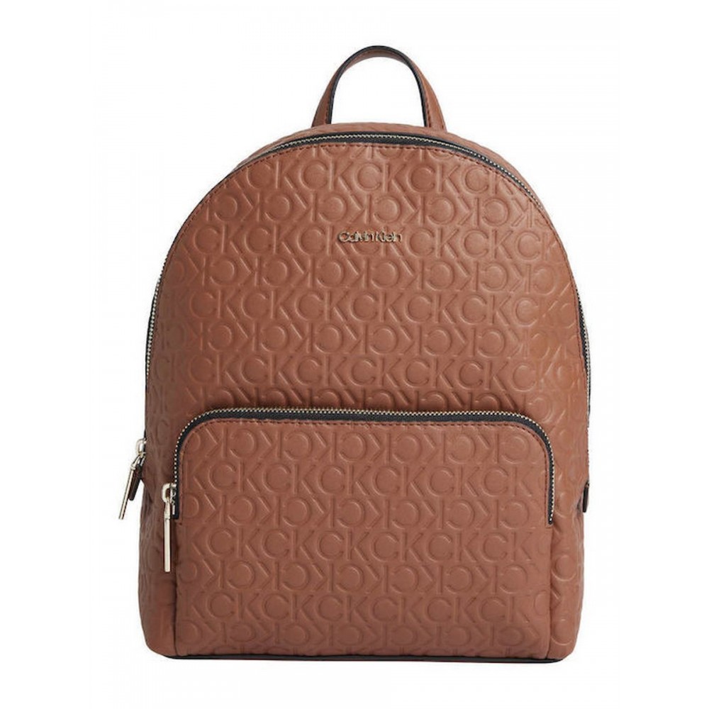 Γυναικεία Τσάντα Ομου Calvin Klein CK Must Campus Backpack Embossed K60K610173-HJJ Ταμπά