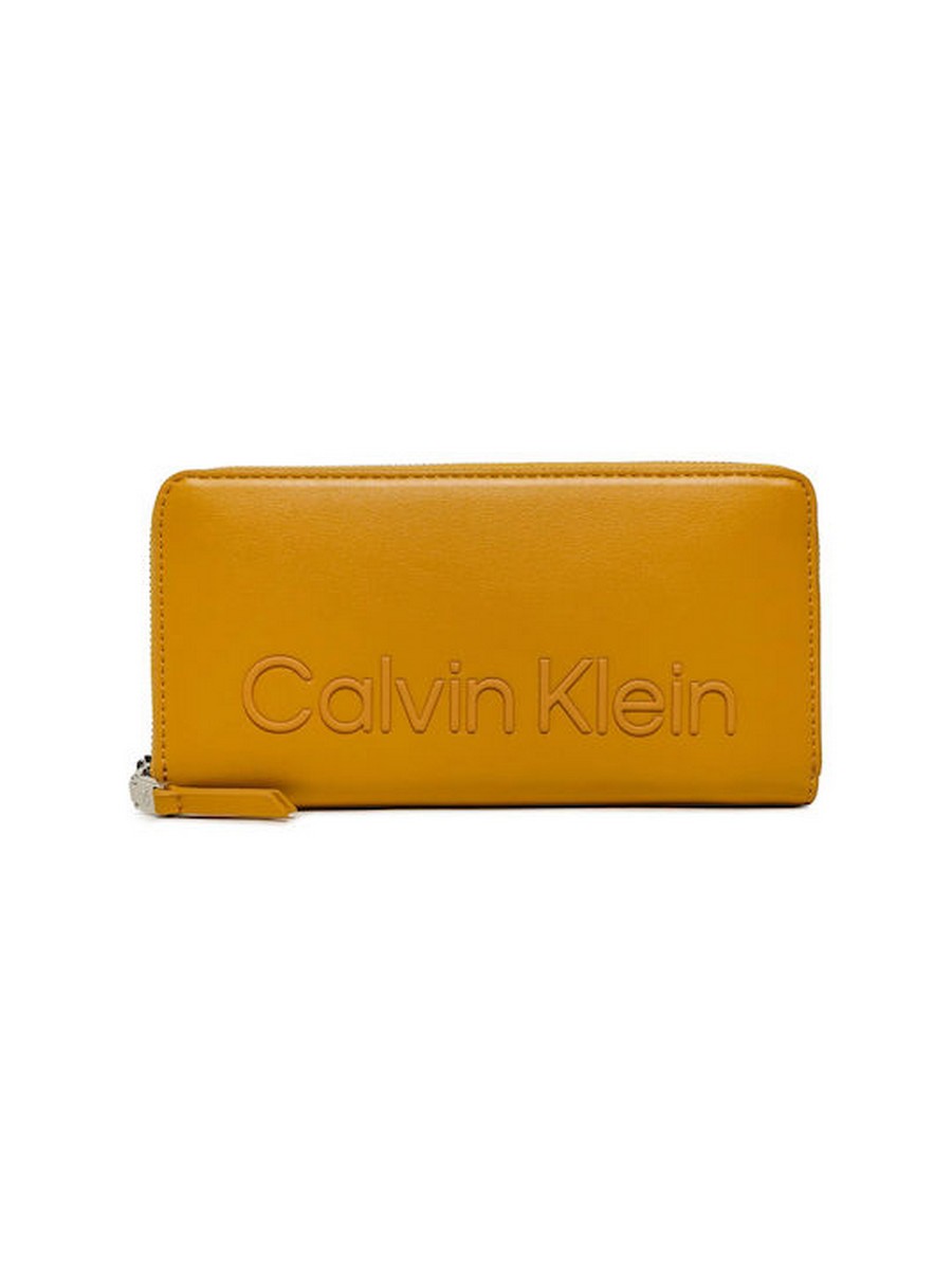 Women Wallet Calvin Klein Ck Set Z/A Wallet Lg K60K610263-KB7 Yellow