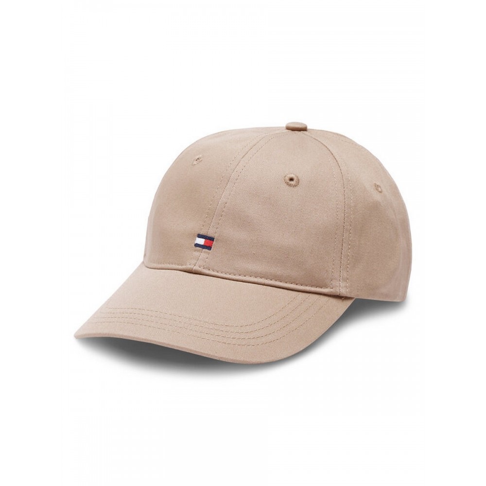 Hat Tommy Hilfiger Essential Flag Cup AW0AW14155-GUP Oat Milk