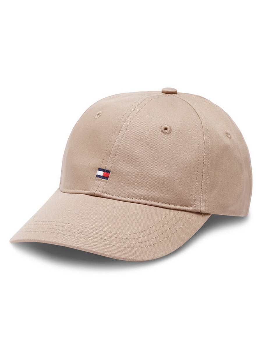 Καπέλο Tommy Hilfiger Essential Flag Cup AW0AW14155-GUP Μπεζ