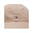 Καπέλο Tommy Hilfiger Essential Flag Cup AW0AW14155-GUP Μπεζ