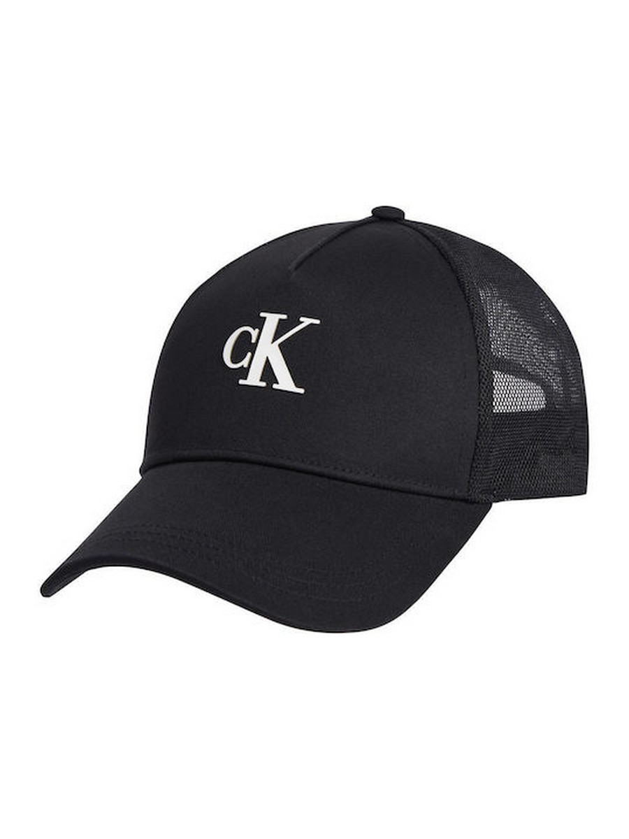 Men Hat Calvin klein Essential Trucker K50K510171-BDS Black