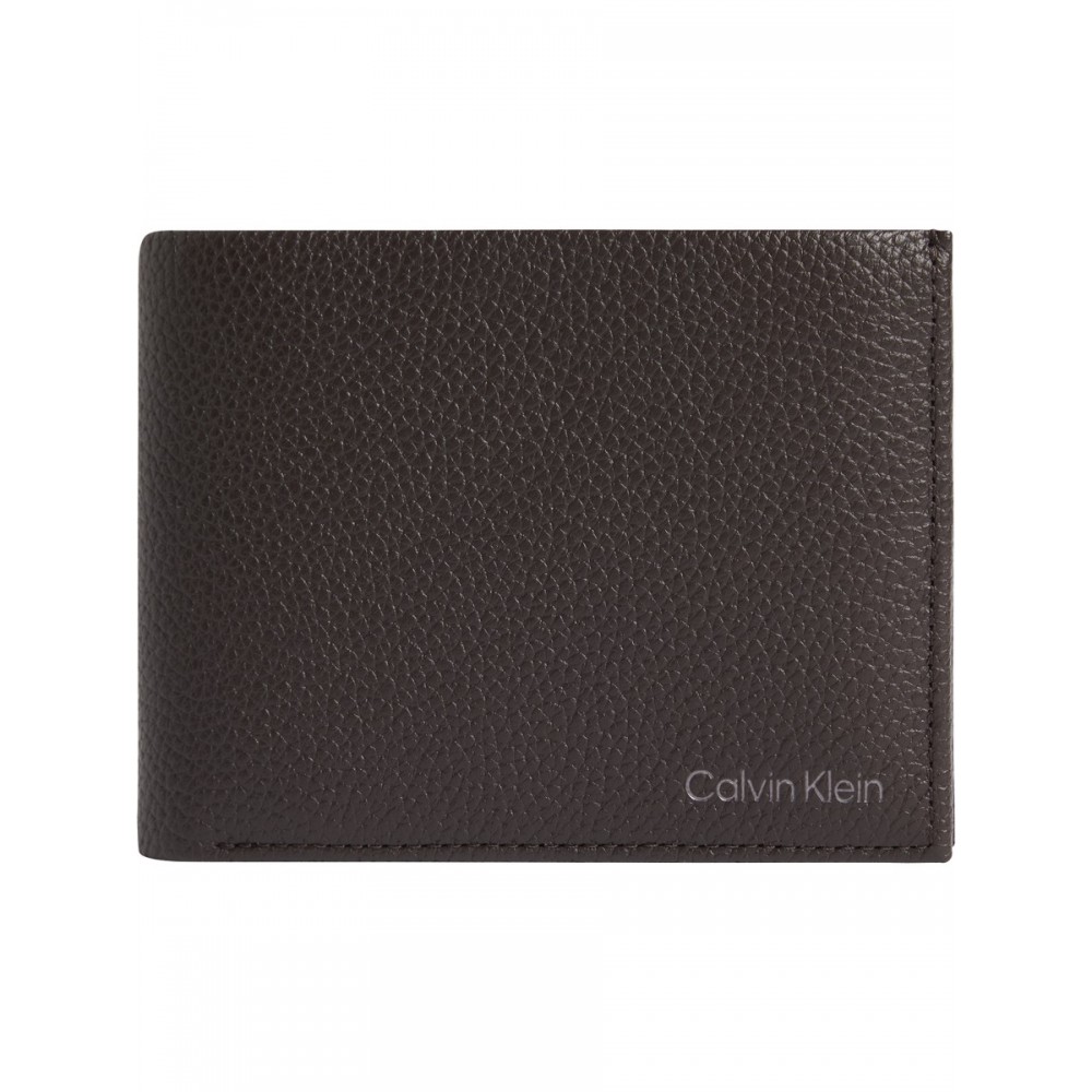 Ανδρικό Πορτοφόλι Calvin Klein Warmth Trifold 10cc W/Coin L K50K507969-BAW Καφέ