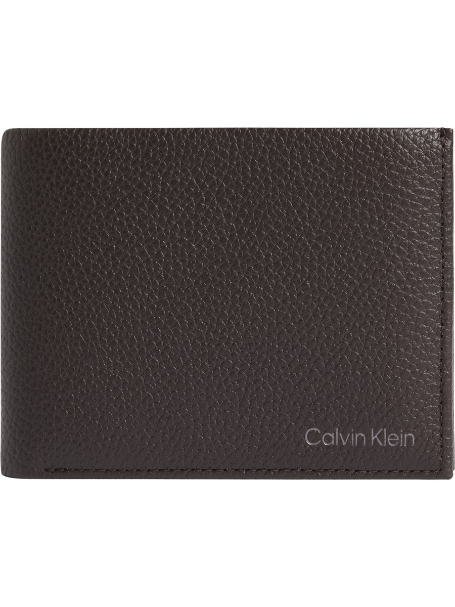 Ανδρικό Πορτοφόλι Calvin Klein Warmth Trifold 10cc W/Coin L K50K507969-BAW Καφέ