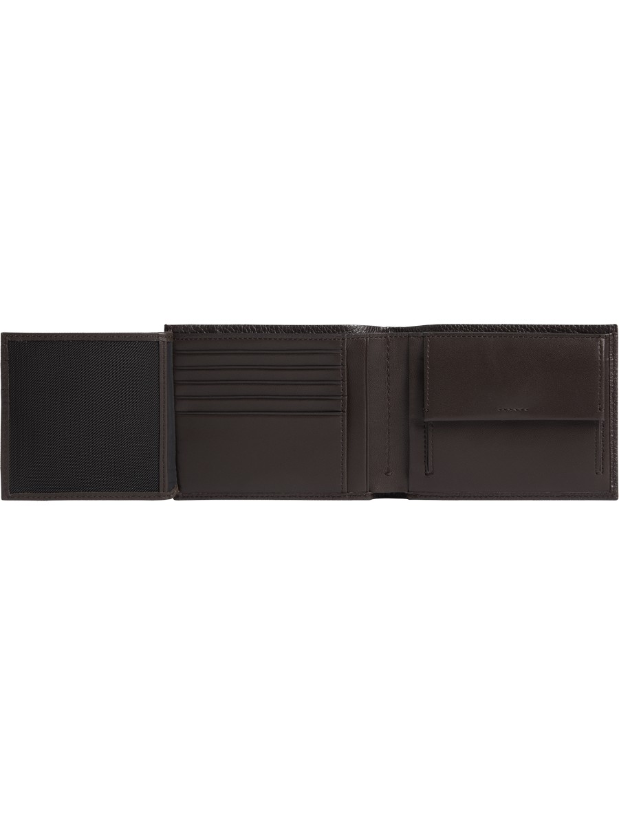 Ανδρικό Πορτοφόλι Calvin Klein Warmth Trifold 10cc W/Coin L K50K507969-BAW Καφέ