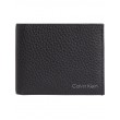 Ανδρικό Πορτοφόλι Calvin Klein Warmth Bifold 6cc W/Bill K50K509994-BAX Μαύρο