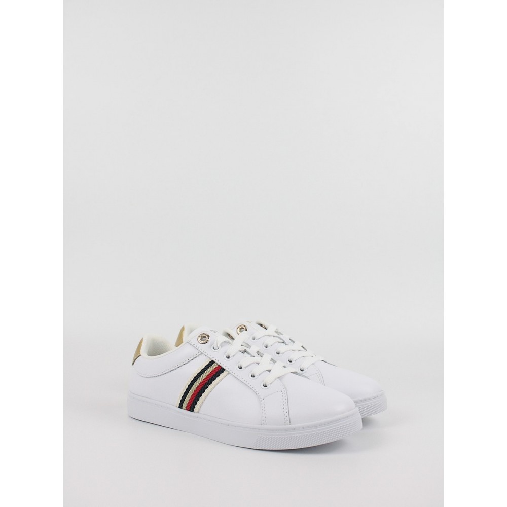 Γυναικεία Sneaker Tommy Hilfiger Corporate Webbing Sneaker FW0FW07117-YBS Ασπρο Γυναικεία Sneaker Tommy Hilfiger Corporate Webbing Sneaker FW0FW07117-YBS Ασπρο