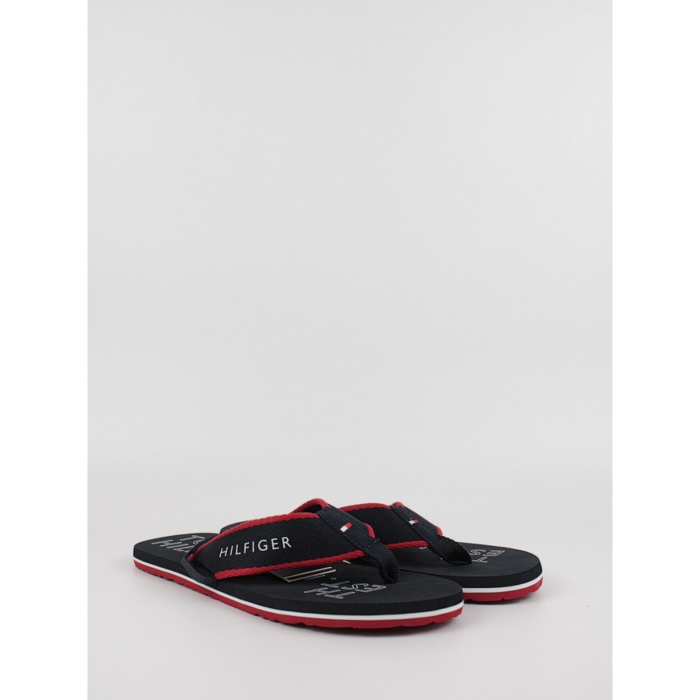 Ανδρική Σαγιονάρα Tommy Hilfiger Sporty Hilfiger Beach Sandal FM0FM04469-DW5 Μπλε Ανδρική Σαγιονάρα Tommy Hilfiger Sporty Hilfiger Beach Sandal FM0FM04469-DW5 Μπλε