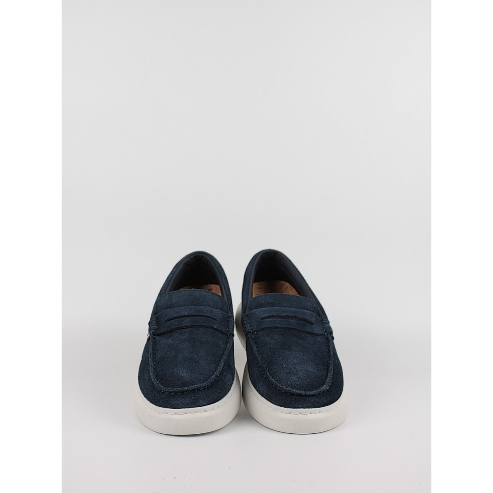 Ανδρικά Μοκασίνια Tommy Hilfiger Hybrid Loafer FM0FM04440-DW5 Μπλε