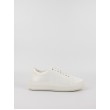 Γυναικεία Sneaker Calvin KLein Raised Cupsole Lace Up -Satin HW0HW01426-YBJ  Λευκό