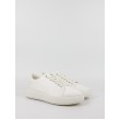 Women's Sneakers Calvin KLein Raised Cupsole Lace Up -Satin HW0HW01426-YBJ Marshmallow