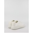 Women's Sneakers Calvin KLein Raised Cupsole Lace Up -Satin HW0HW01426-YBJ Marshmallow