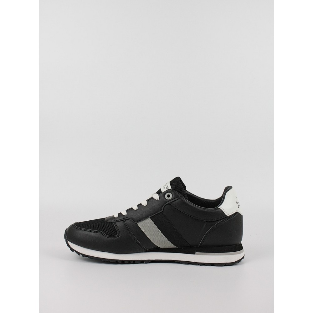 Ανδρικό Sneaker Us Polo Assn XIRIO003-BLK Μαύρο Ανδρικό Sneaker Us Polo Assn XIRIO003-BLK Μαύρο