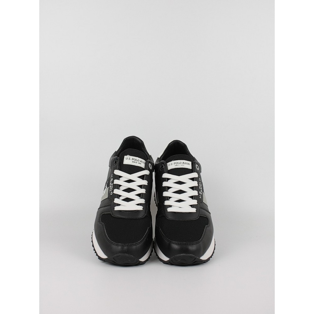 Ανδρικό Sneaker Us Polo Assn XIRIO003-BLK Μαύρο Ανδρικό Sneaker Us Polo Assn XIRIO003-BLK Μαύρο