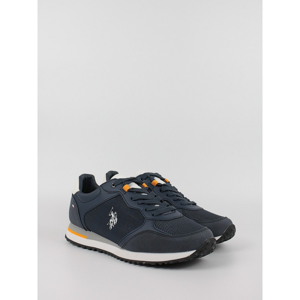 Ανδρικό Sneaker Us Polo Assn XIRIO006-DBL001 Μπλε Ανδρικό Sneaker Us Polo Assn XIRIO006-DBL001 Μπλε