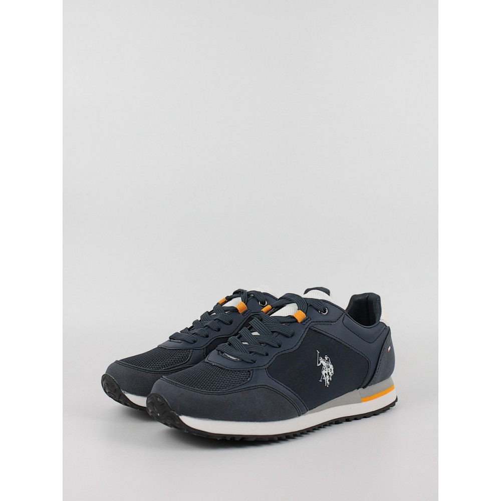 Ανδρικό Sneaker Us Polo Assn XIRIO006-DBL001 Μπλε Ανδρικό Sneaker Us Polo Assn XIRIO006-DBL001 Μπλε