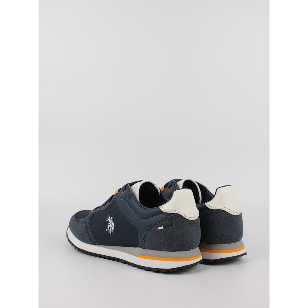 Ανδρικό Sneaker Us Polo Assn XIRIO006-DBL001 Μπλε Ανδρικό Sneaker Us Polo Assn XIRIO006-DBL001 Μπλε