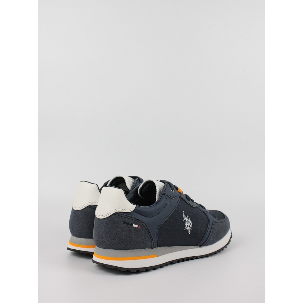 Ανδρικό Sneaker Us Polo Assn XIRIO006-DBL001 Μπλε Ανδρικό Sneaker Us Polo Assn XIRIO006-DBL001 Μπλε
