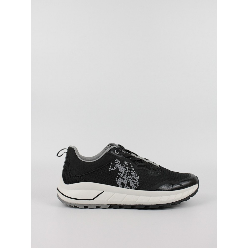 Ανδρικό Sneaker Us Polo Assn SETH001-BLK Μαύρο Ανδρικό Sneaker Us Polo Assn SETH001-BLK Μαύρο