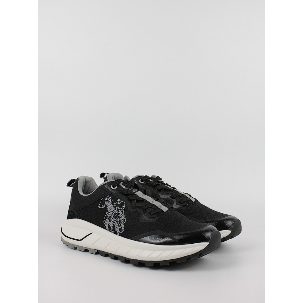 Ανδρικό Sneaker Us Polo Assn SETH001-BLK Μαύρο Ανδρικό Sneaker Us Polo Assn SETH001-BLK Μαύρο
