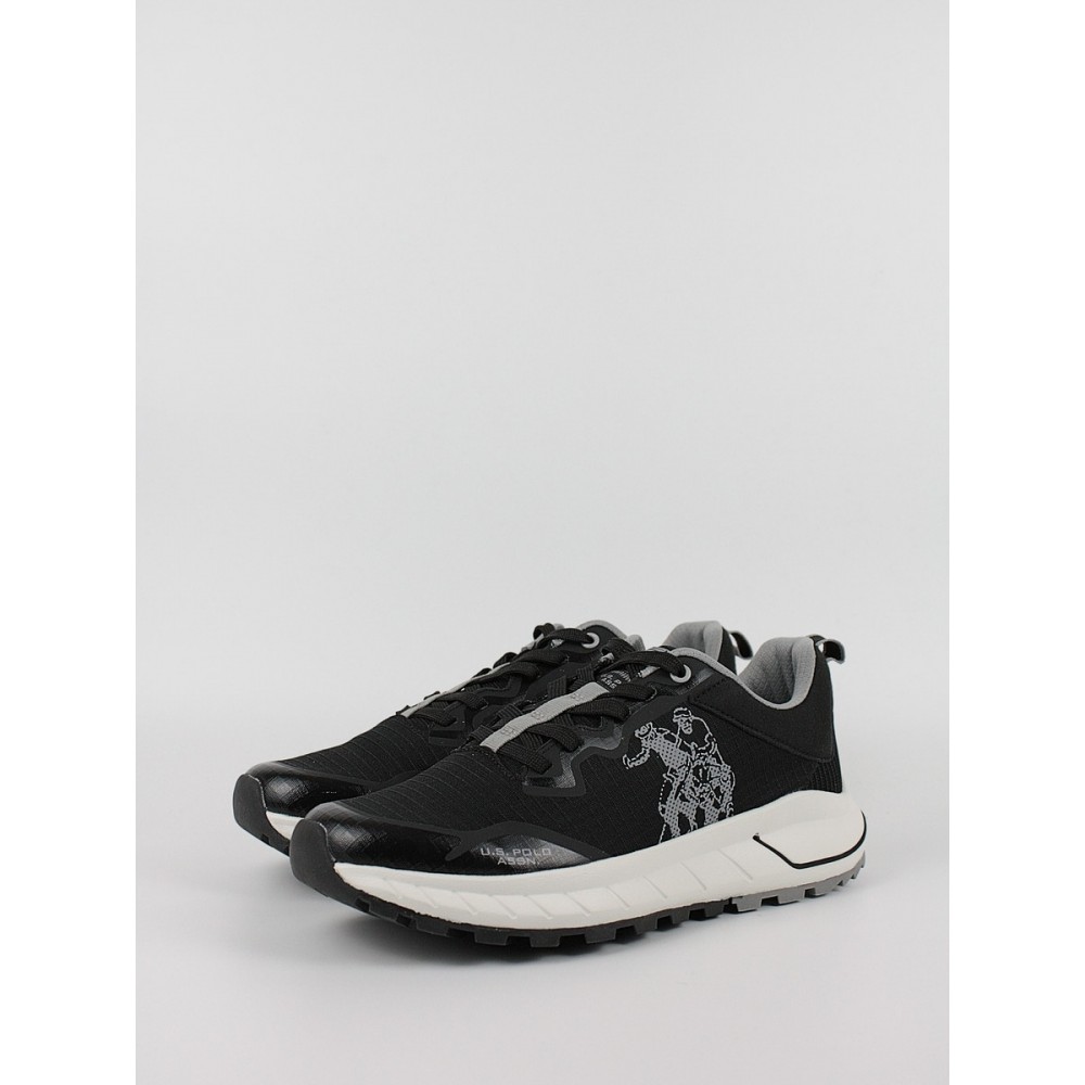 Ανδρικό Sneaker Us Polo Assn SETH001-BLK Μαύρο Ανδρικό Sneaker Us Polo Assn SETH001-BLK Μαύρο