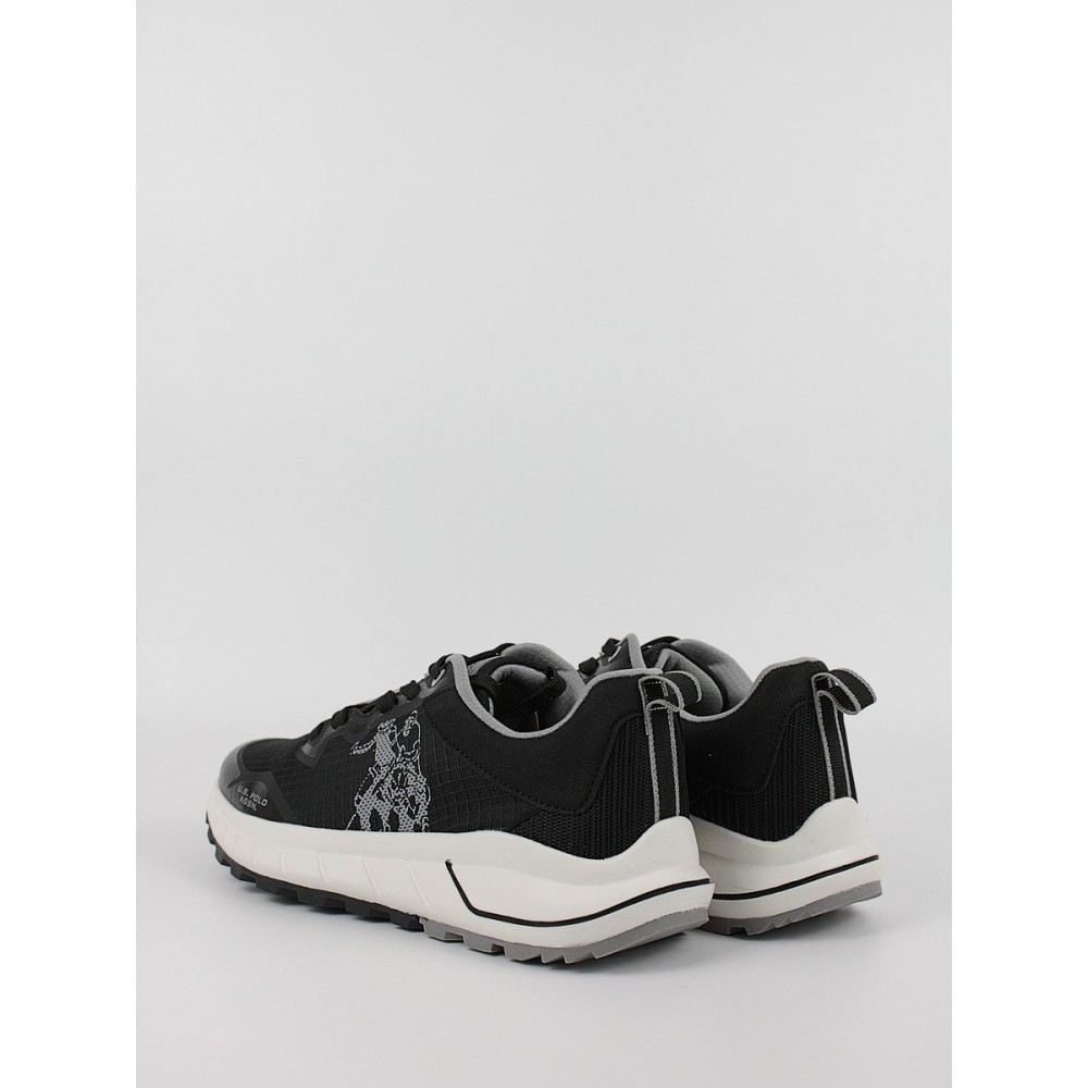 Ανδρικό Sneaker Us Polo Assn SETH001-BLK Μαύρο Ανδρικό Sneaker Us Polo Assn SETH001-BLK Μαύρο