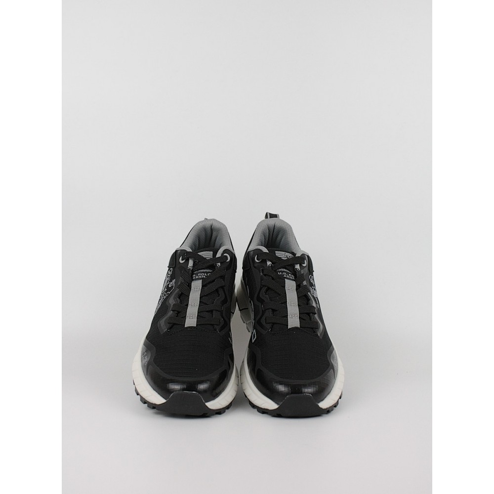 Ανδρικό Sneaker Us Polo Assn SETH001-BLK Μαύρο Ανδρικό Sneaker Us Polo Assn SETH001-BLK Μαύρο