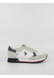 Ανδρικό Sneaker Us Polo Assn CLEEF001A-WHI-DBL09 Ασπρο