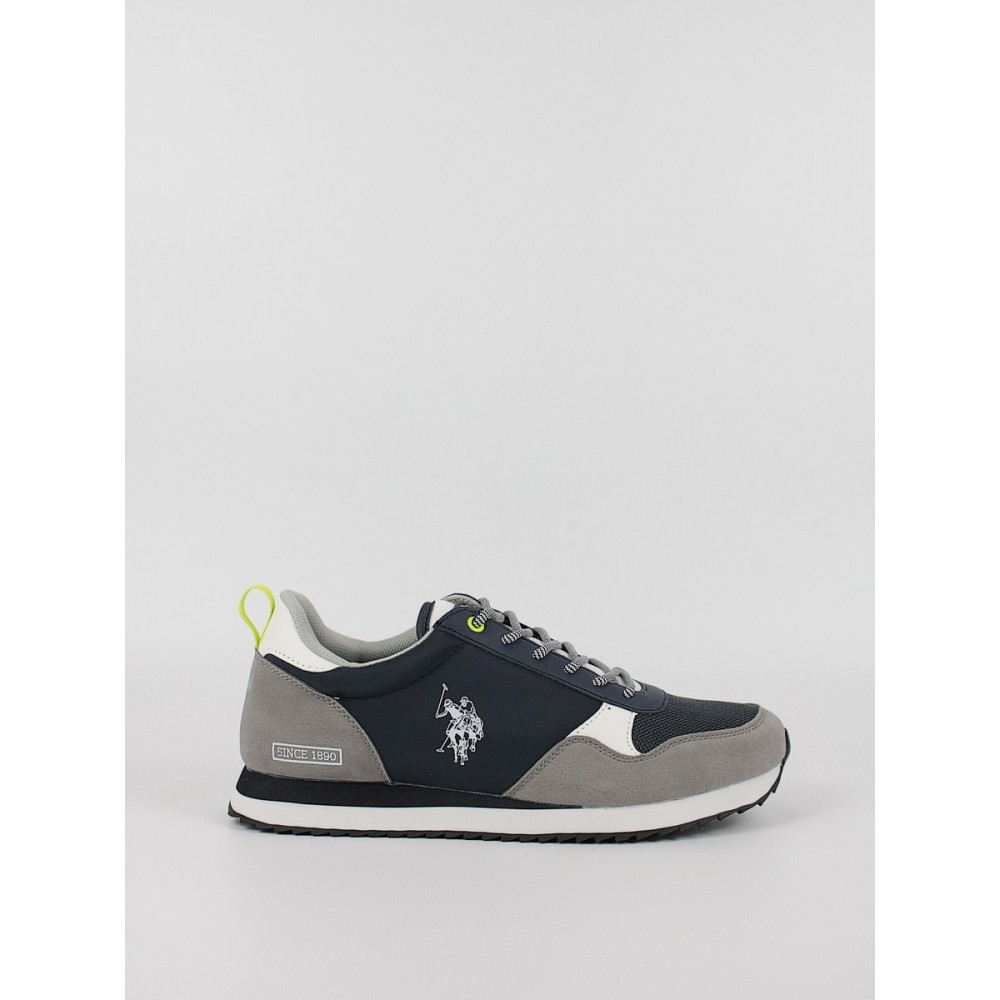Ανδρικό Sneaker Us Polo Assn BALTY003-DBL-GRY02 Μπλε Ανδρικό Sneaker Us Polo Assn BALTY003-DBL-GRY02 Μπλε