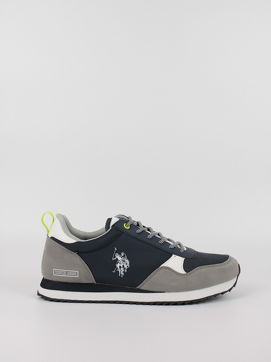 Ανδρικό Sneaker Us Polo Assn BALTY003-DBL-GRY02 Μπλε