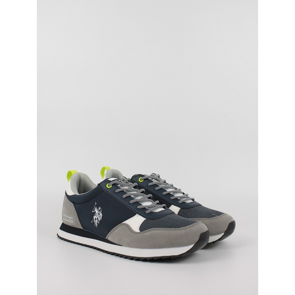 Ανδρικό Sneaker Us Polo Assn BALTY003-DBL-GRY02 Μπλε Ανδρικό Sneaker Us Polo Assn BALTY003-DBL-GRY02 Μπλε