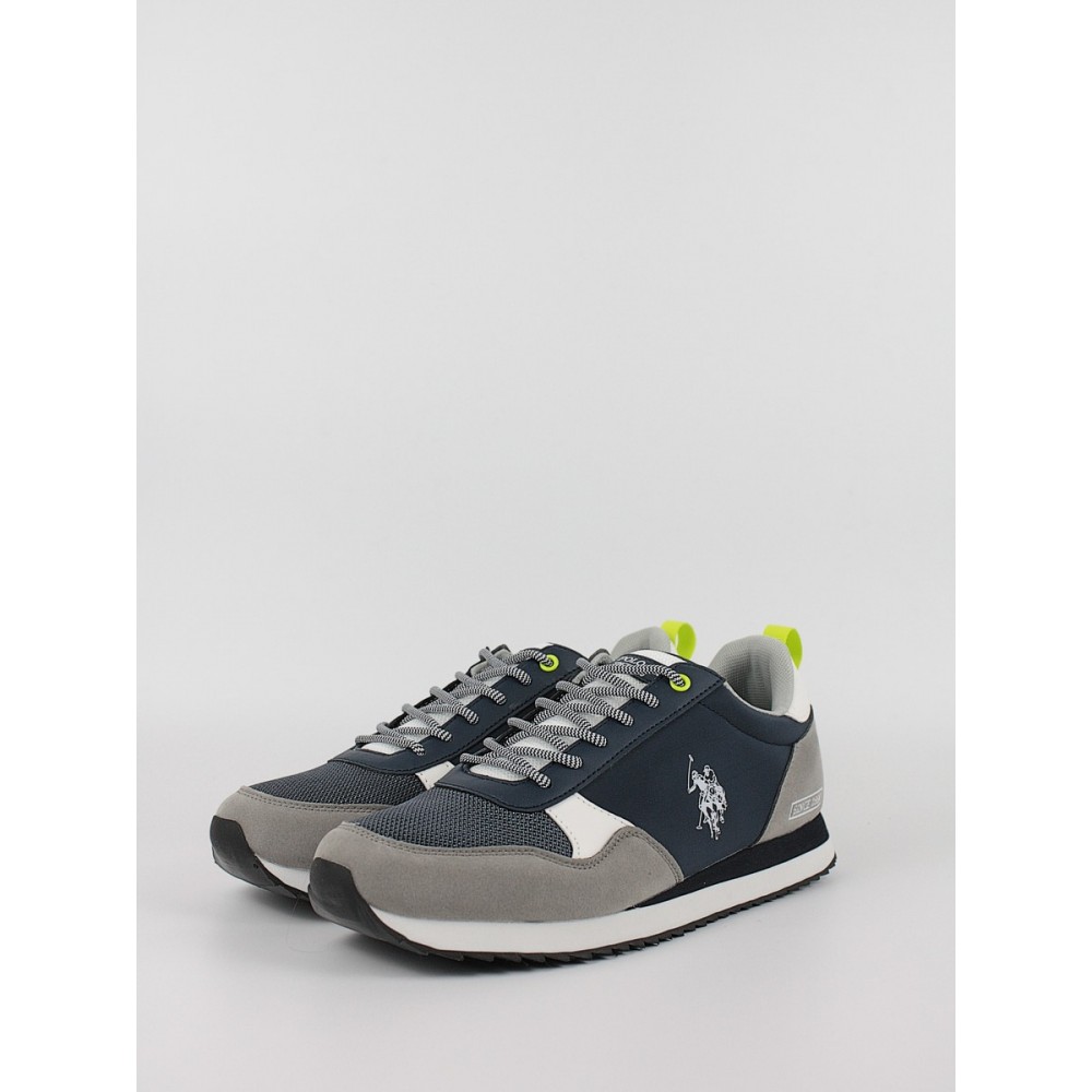 Ανδρικό Sneaker Us Polo Assn BALTY003-DBL-GRY02 Μπλε Ανδρικό Sneaker Us Polo Assn BALTY003-DBL-GRY02 Μπλε
