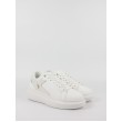 Γυναικείο Sneaker Us Polo Assn HELIS012-WHI-GOL01 Ασπρο