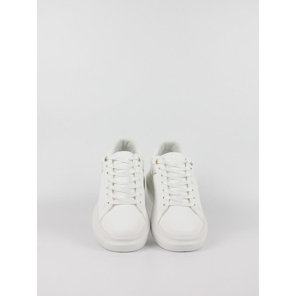 Γυναικείο Sneaker Us Polo Assn HELIS012-WHI-GOL01 Ασπρο Γυναικείο Sneaker Us Polo Assn HELIS012-WHI-GOL01 Ασπρο