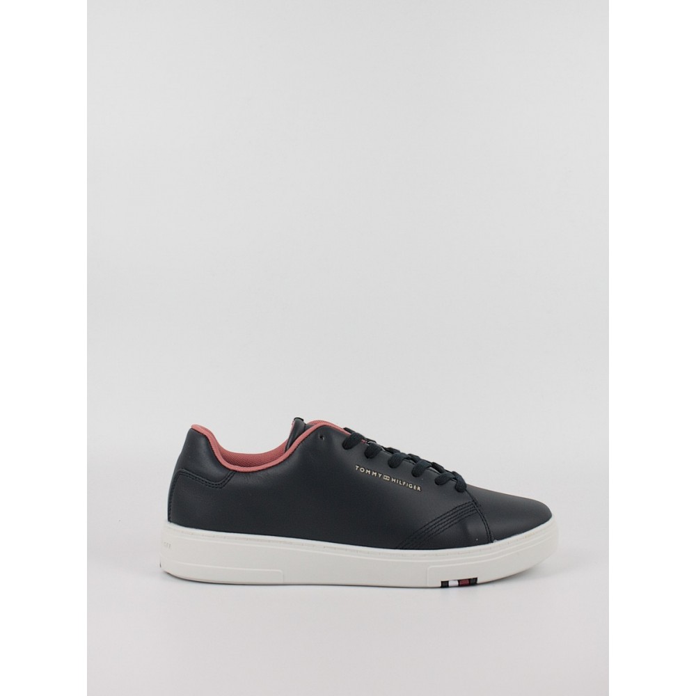 Ανδρικά Sneaker Tommy Hilfiger Elevated Rbw Cupsole Leather FM0FM04487-DW5 Μπλε Ανδρικά Sneaker Tommy Hilfiger Elevated Rbw Cupsole Leather FM0FM04487-DW5 Μπλε