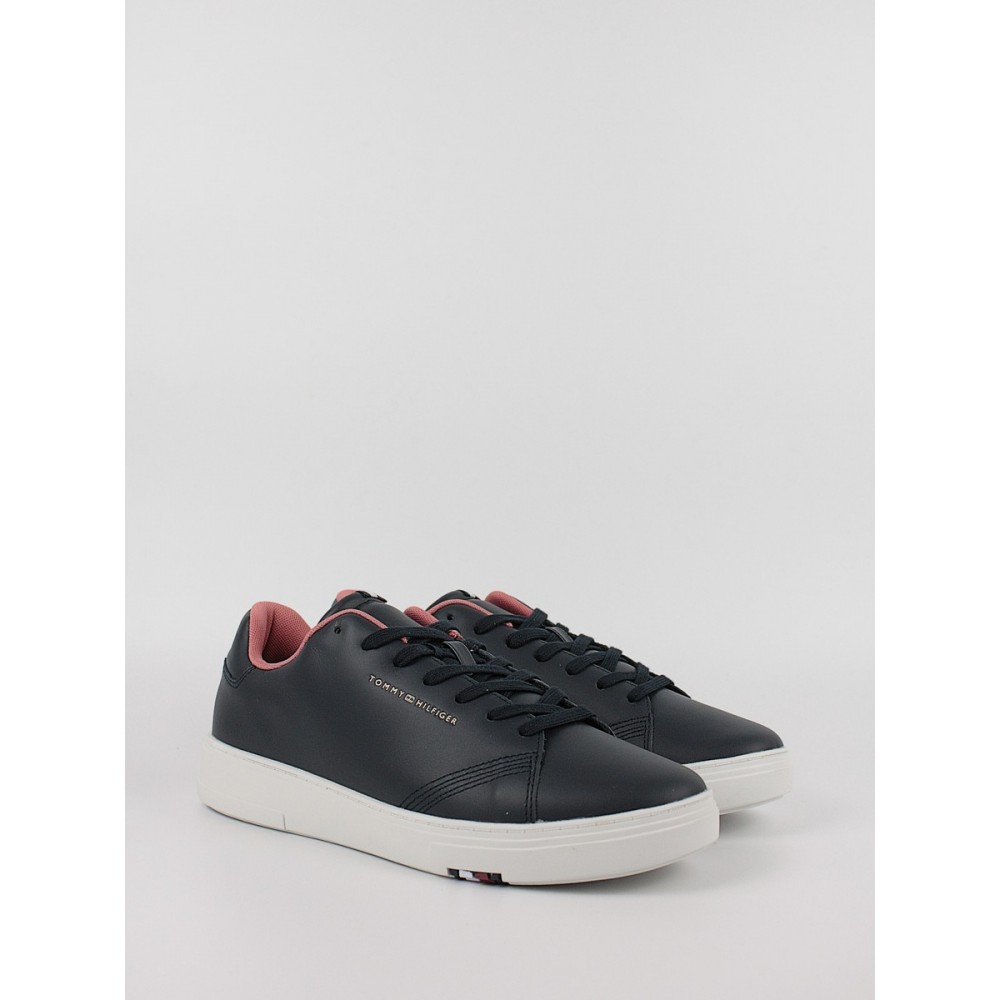 Ανδρικά Sneaker Tommy Hilfiger Elevated Rbw Cupsole Leather FM0FM04487-DW5 Μπλε Ανδρικά Sneaker Tommy Hilfiger Elevated Rbw Cupsole Leather FM0FM04487-DW5 Μπλε