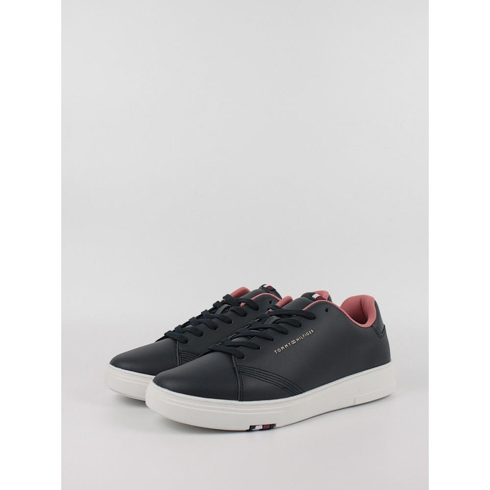 Ανδρικά Sneaker Tommy Hilfiger Elevated Rbw Cupsole Leather FM0FM04487-DW5 Μπλε Ανδρικά Sneaker Tommy Hilfiger Elevated Rbw Cupsole Leather FM0FM04487-DW5 Μπλε