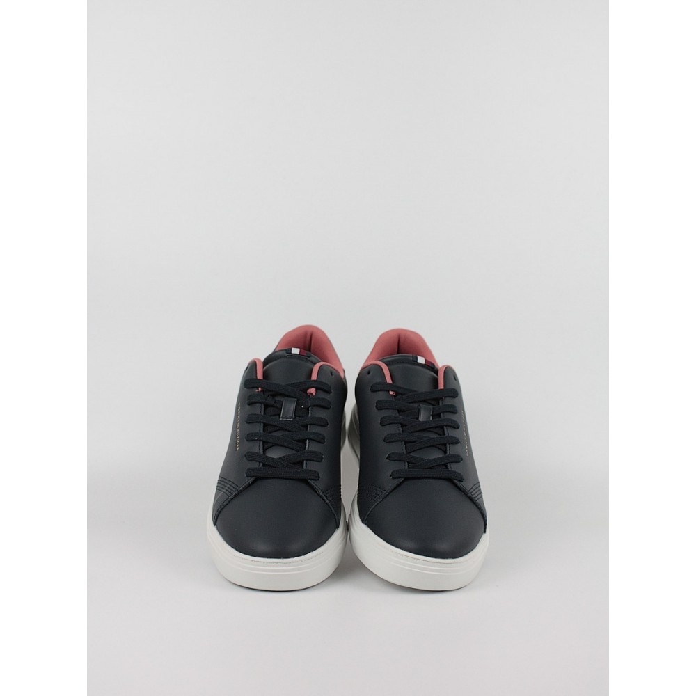 Ανδρικά Sneaker Tommy Hilfiger Elevated Rbw Cupsole Leather FM0FM04487-DW5 Μπλε Ανδρικά Sneaker Tommy Hilfiger Elevated Rbw Cupsole Leather FM0FM04487-DW5 Μπλε