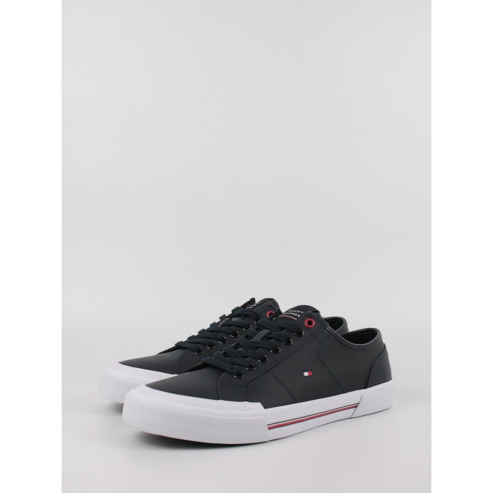 Ανδρικά Sneaker Tommy Hilfiger Core Corporate Vulc Leather FM0FM04561-DW5 Μπλε